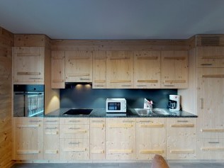 Küche - Résidence Les Mayens