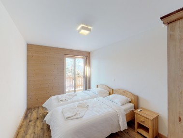 Chambre à coucher - Résidence Les Mayens