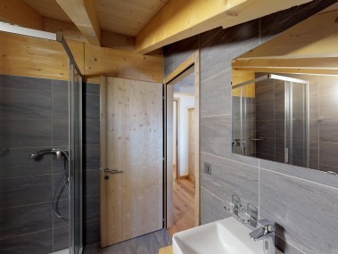 Salle de bains - Résidence Les Mayens