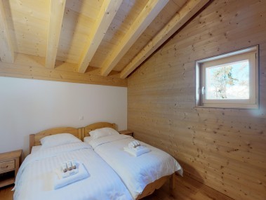 Chambre à coucher - Résidence Les Mayens