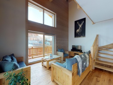 Salon - Résidence Les Mayens