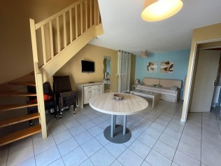 Wohnzimmer mit Essbereich - Mas de Torreilles