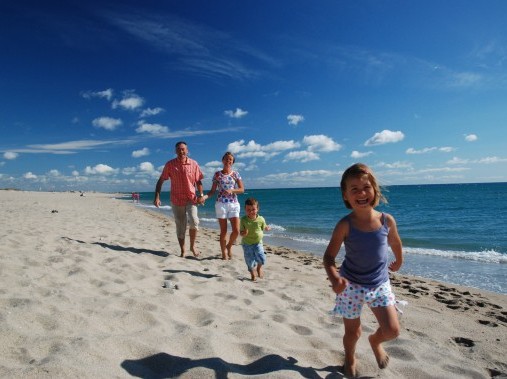 Plage toute proche de l'appartement de vacances - Résidence Mas de Torreilles