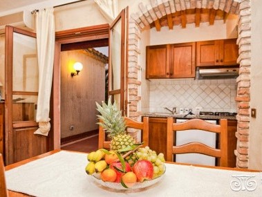 Wohnzimmer mit Essbereich - Residence Baia delle Palme