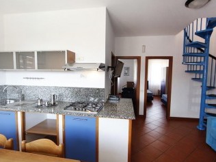 Küche mit Essbereich - Residenz Elba Vip