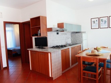 Kitchen with dining area - Residenz Elba Vip