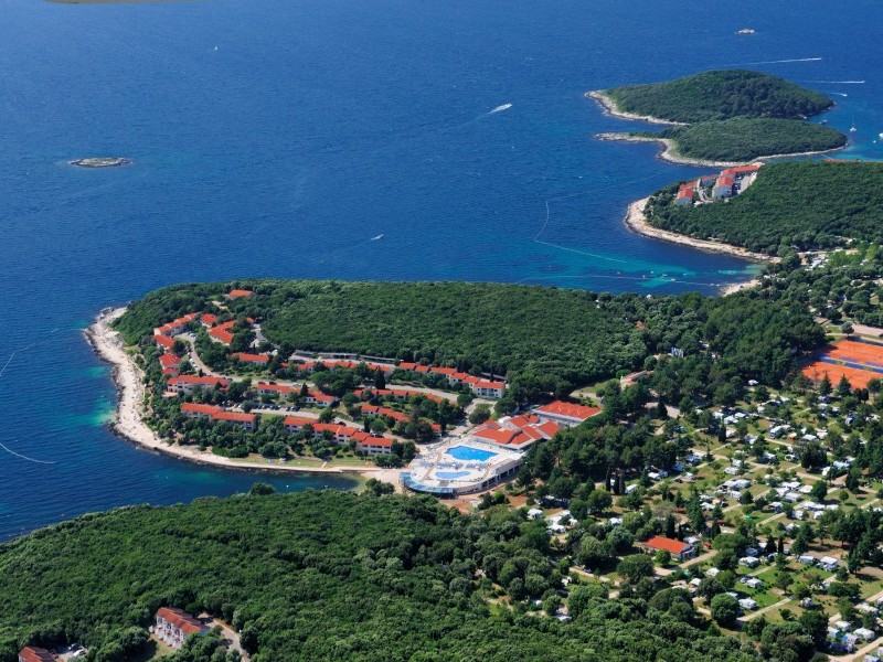 Centre de vacances vu du ciel - Resort Petalon