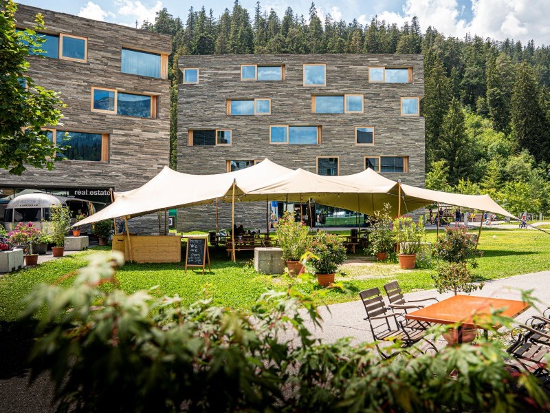 Vue extérieure en été - rocksresort
