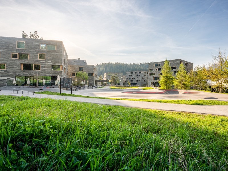 Vue extérieure en été - rocksresort
