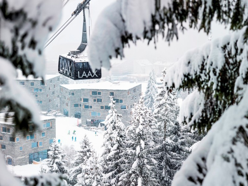 Téléski directement devant la maison - rocksresort