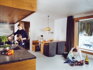 Küche mit Essbereich - rocksresort