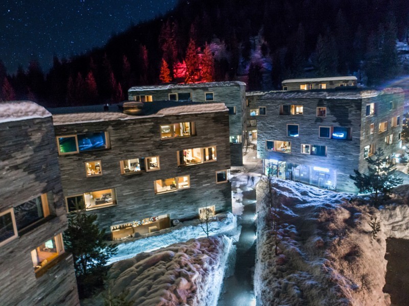 Centre de vacances vu du ciel - rocksresort