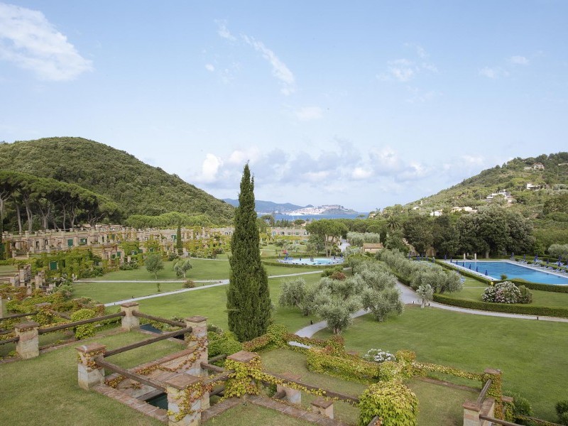 Blick über die Ferienanlage - Sant'Anna Residence - Bagnaia Elba