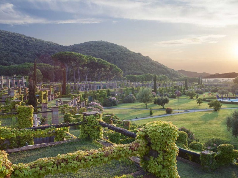 Blick über die Ferienanlage - Sant'Anna Residence - Bagnaia Elba