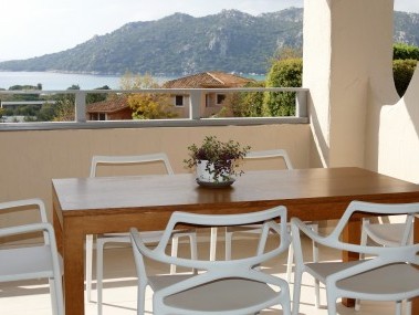 Balkon mit Blick aufs Meer - Santa Giulia Palace