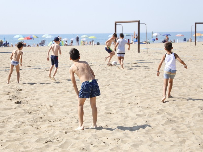 Spiaggia direttamente presso la struttura per vacanza - Sant'Angelo Village