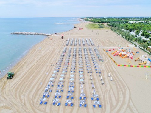 Plage directement au centre de vacances - Sant'Angelo Village