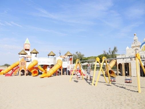 Plage directement au centre de vacances - Sant'Angelo Village