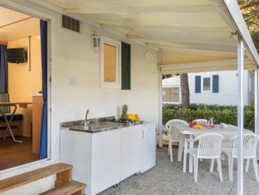 Gemütlicher Aussensitzplatz - Sant'Angelo Village