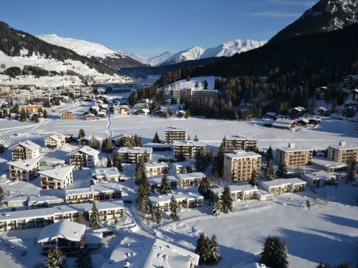 Struttura di vacanza dall'alto - Solaria Serviced Apartments Davos