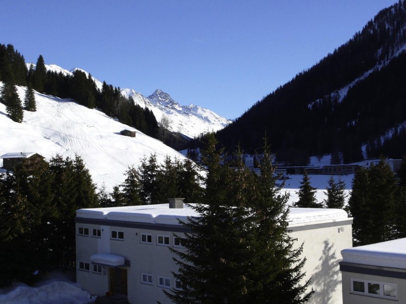 Vista esterna in inverno - Solaria Serviced Apartments Davos