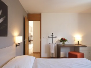 Schlafzimmer - Solaria Serviced Apartments