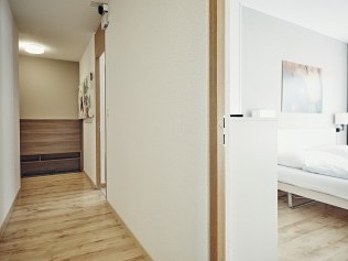 Schlafzimmer - Solaria Serviced Apartments