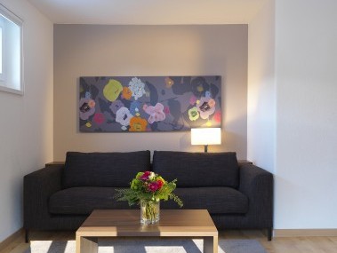 Wohnzimmer - Solaria Serviced Apartments