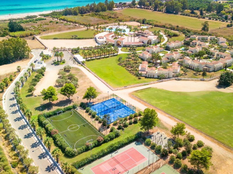 Struttura di vacanza dall'alto - Spiagge San Pietro Resort
