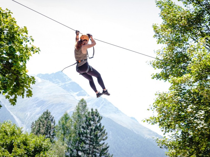 Parc d'aventures à cordage - Sport Resort Fiesch