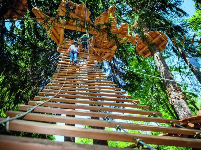 Parc d'aventures à cordage - Sport Resort Fiesch