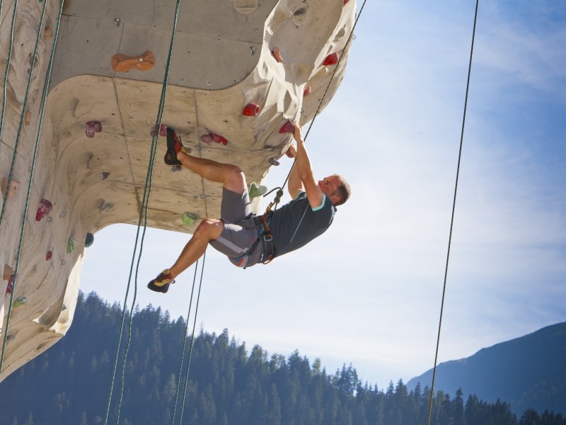 Mur d'escalade (outdoor) - Sport Resort Fiesch