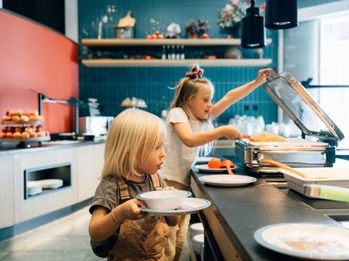 Children's buffet - Swiss Holiday Park Morschach