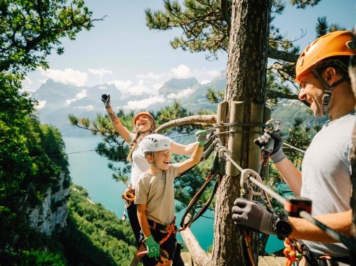 Flying Fox - Swiss Holiday Park Morschach