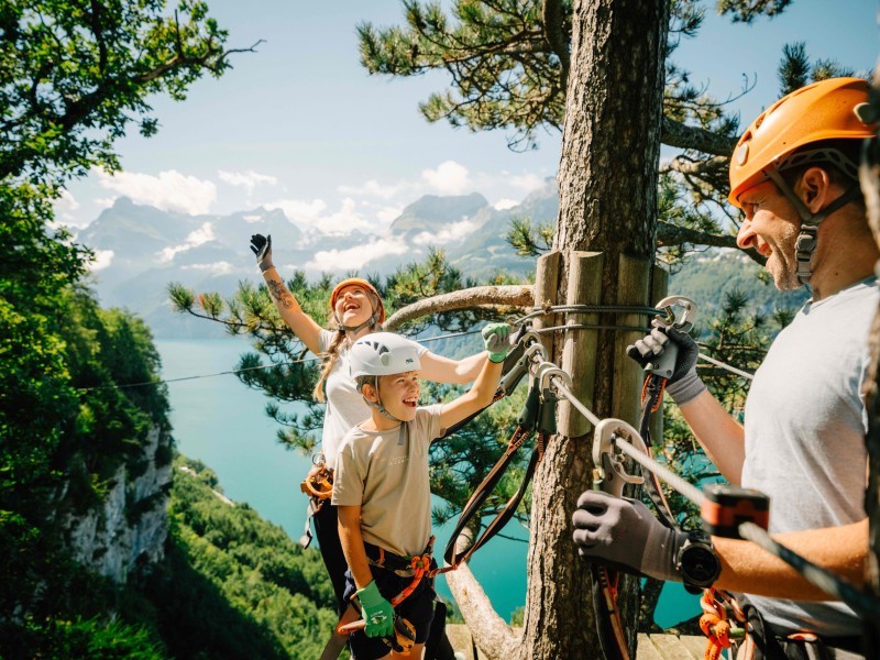 Flying Fox - Swiss Holiday Park Morschach