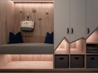 Panorama Familienzimmer Design mit Terrasse