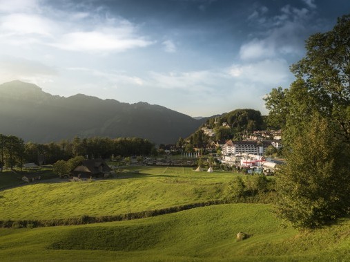 Exterior view in summer - Swiss Holiday Park