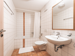 Badezimmer - Swiss Holiday Park Morschach