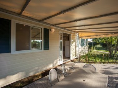 Gemütlicher Aussensitzplatz - The Garda Village Camping