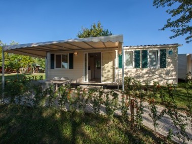 Aussenansicht Mobilhome - The Garda Village Camping