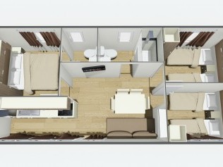 Grundrissplan - The Garda Village Camping