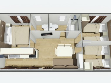 Grundrissplan - The Garda Village Camping