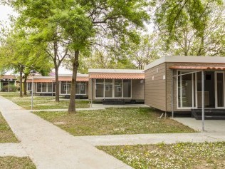 Aussenansicht Mobilhome - The Garda Village Camping