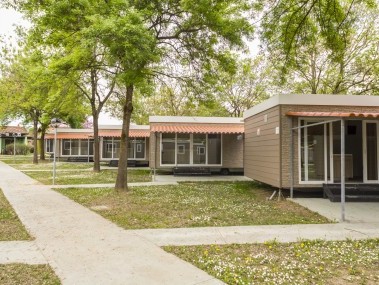 Aussenansicht Mobilhome - The Garda Village Camping