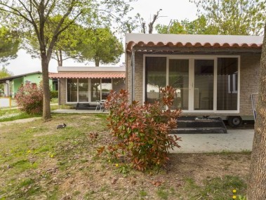 Aussenansicht Mobilhome - The Garda Village Camping