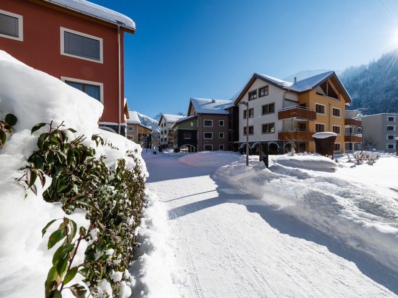 Aussenansicht im Winter - Titlis Resort