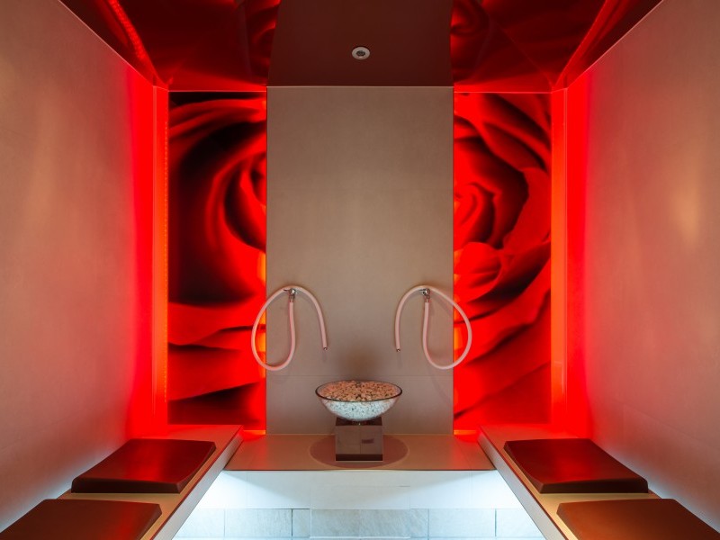 Wellnessbereich mit Dampfsauna - Titlis Resort