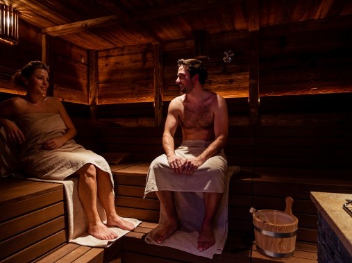 Area wellness con sauna finlandese - Titlis Resort