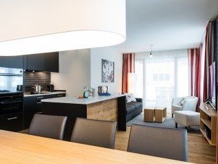 Cuisine avec salon - Titlis Resort