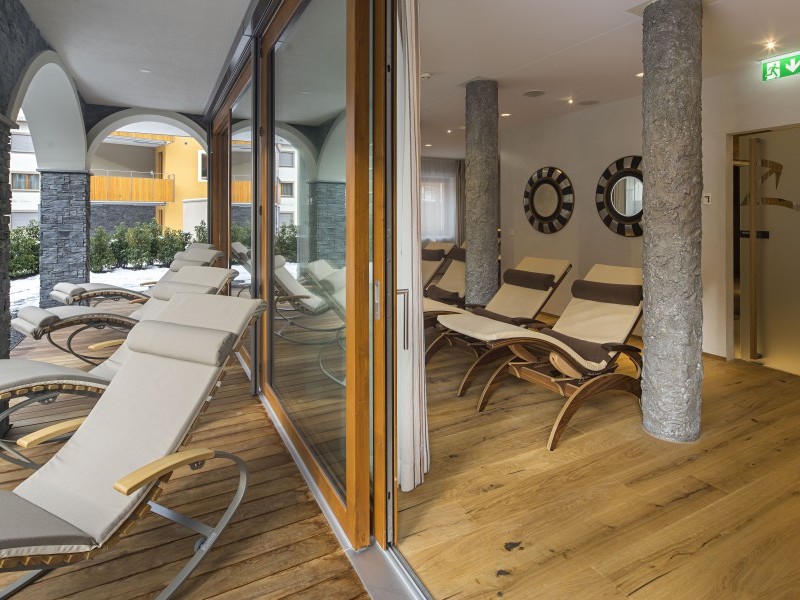 Wellnessbereich mit Ruheraum - Titlis Resort